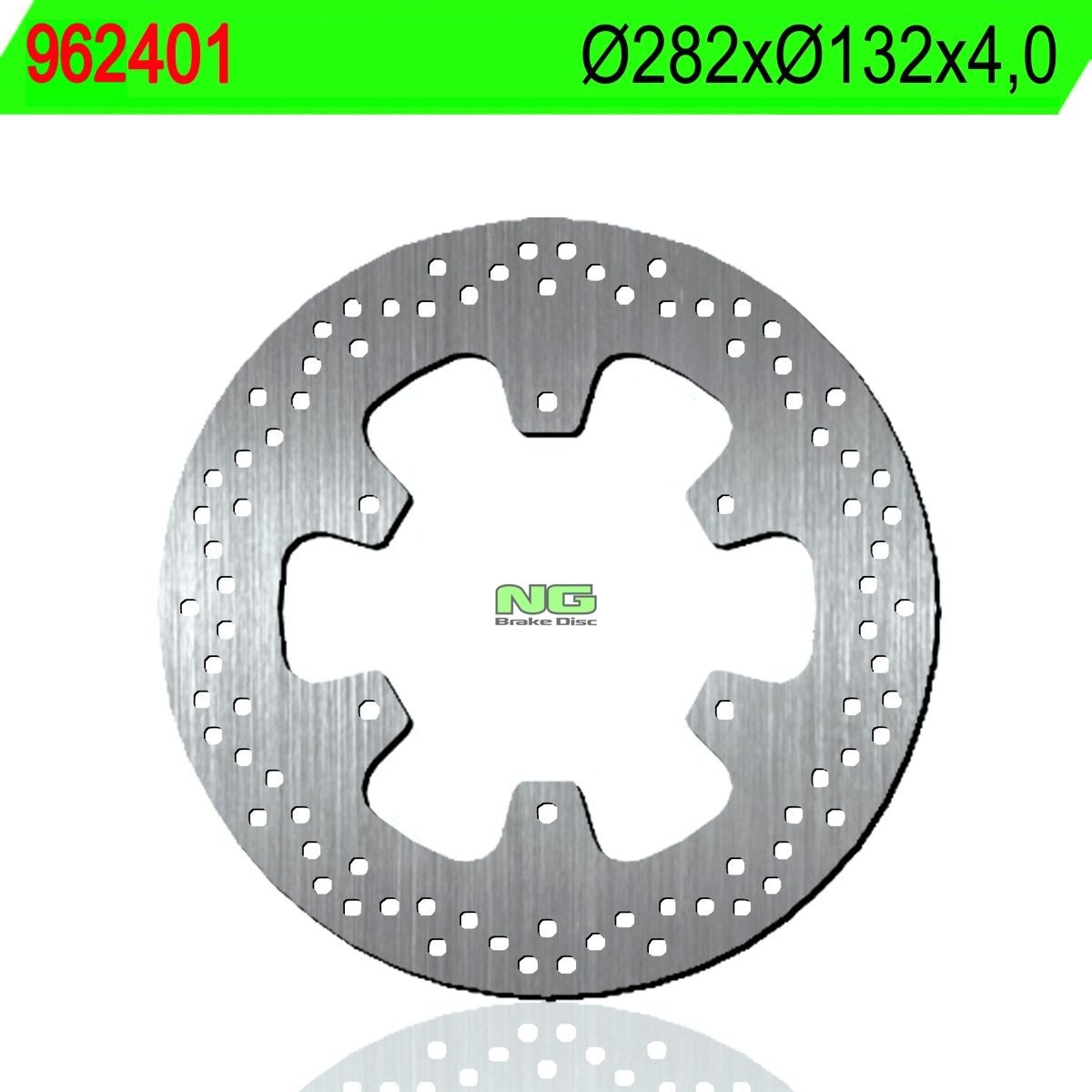 Disco de freno NG 401 Ø282 x Ø132 x 4
