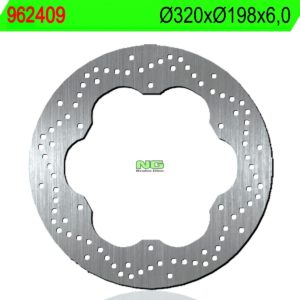 Disco de freno NG 409 Ø320 x Ø198 x 6
