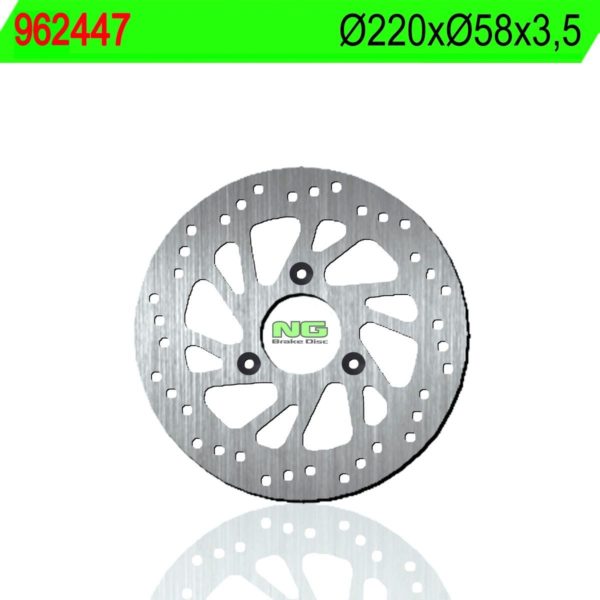 Disco de freno NG 447 Ø220 x Ø58 x 3.5