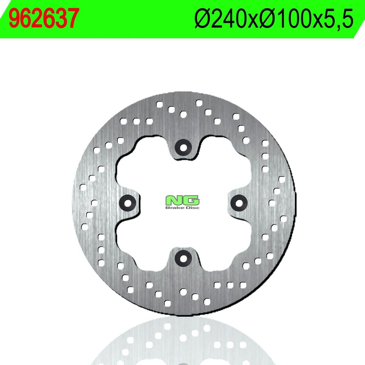 Disco de freno NG 637 Ø240 x Ø100 x 5.5