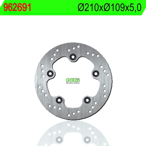 Disco de freno NG 691 Ø210 x Ø109 x 5
