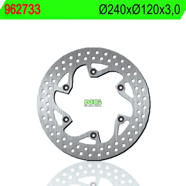 Disco de freno NG 733 Ø240 x Ø120 x 3