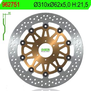 Disco de freno NG 751 Ø310 x Ø62 x 5