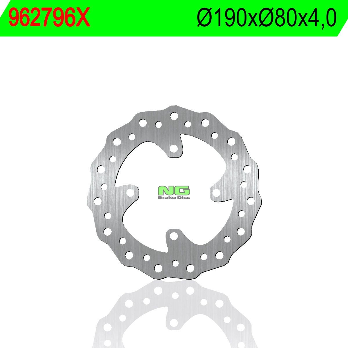 Disco de freno NG Ondulado 796X Ø220 x Ø88 x 3