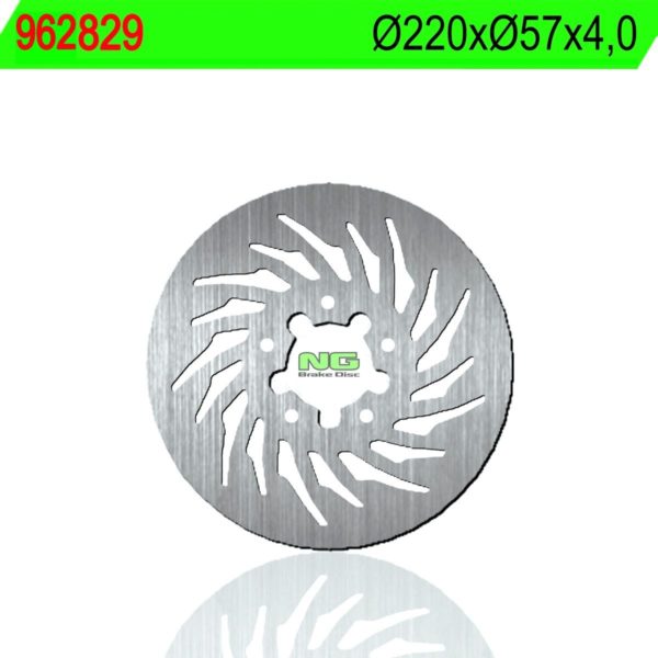 Disco de freno NG 829 Ø220 x Ø57 x 4