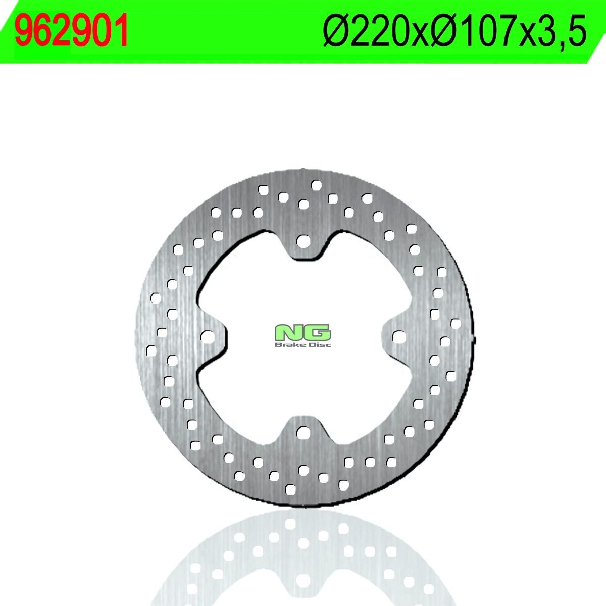 Disco de freno NG 901 Ø220 x Ø107 x 3.5