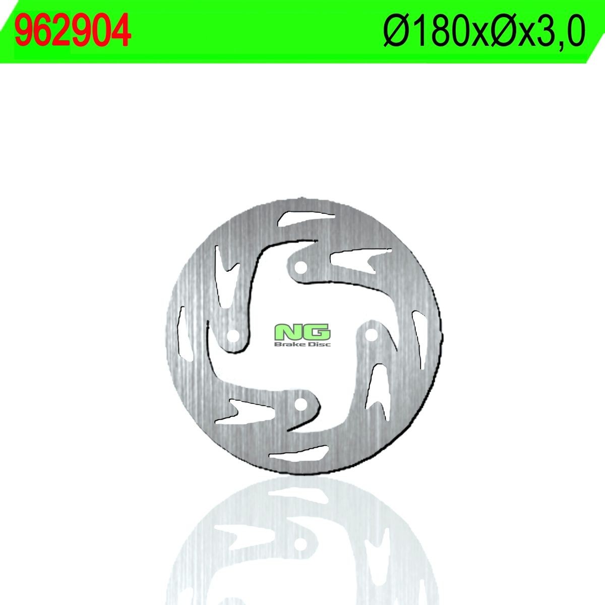 Disco de freno NG 904 Ø180 x 3