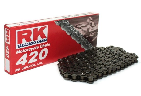 Cadena RK 420M con 76 eslabones negro