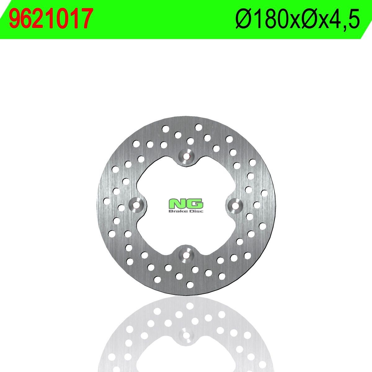 Disco de freno NG 1017 Ø180 x 4.5