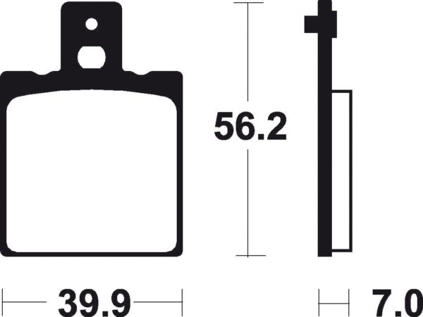 Pastillas de freno sinterizadas Brembo 07BB01SP