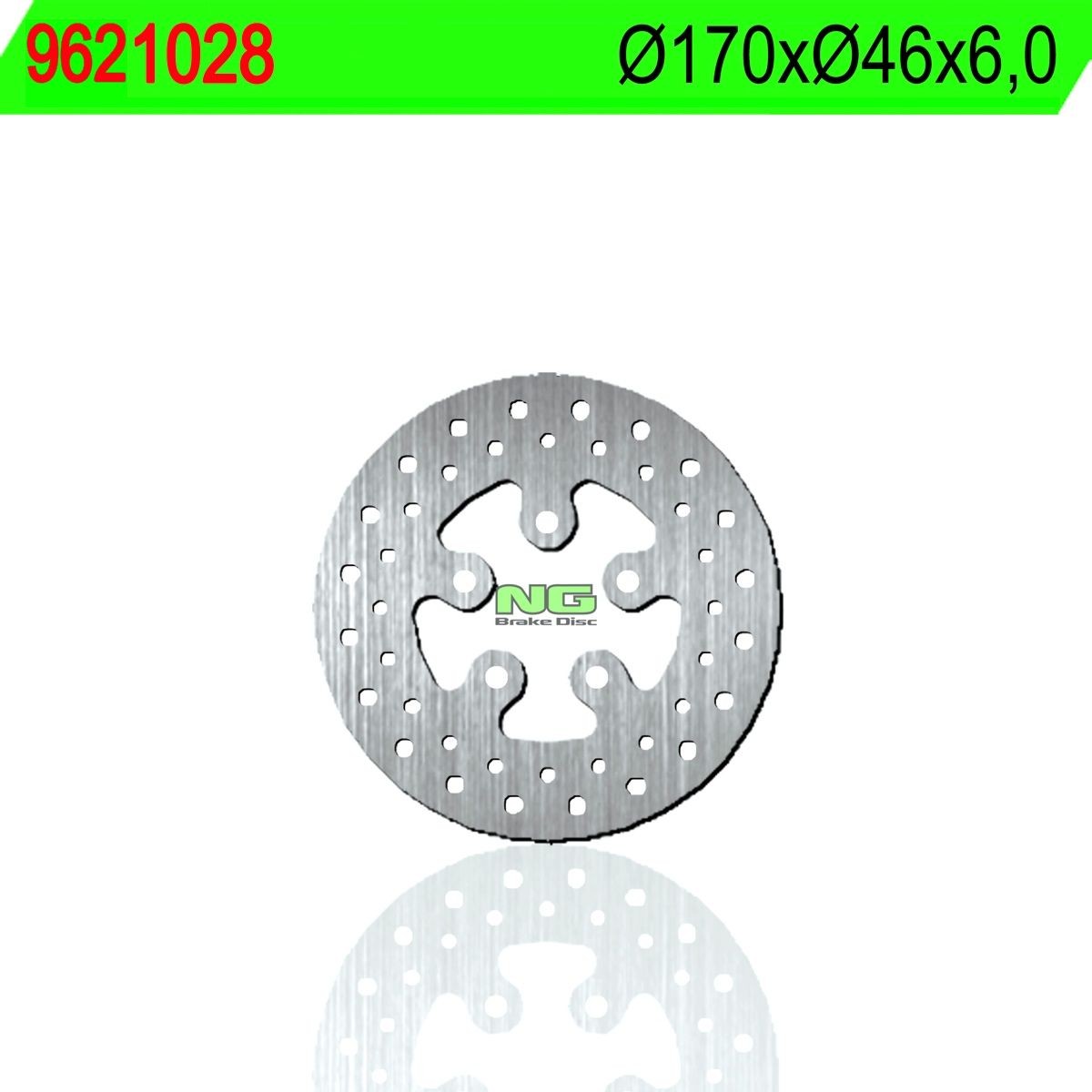 Disco de freno NG 1028 Ø170 x Ø46 x 6