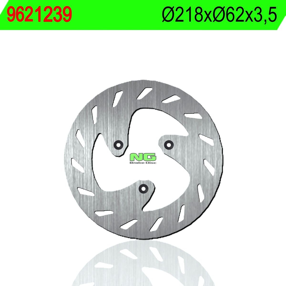 Disco de freno NG 1239 Ø218 x Ø62 x 3.5