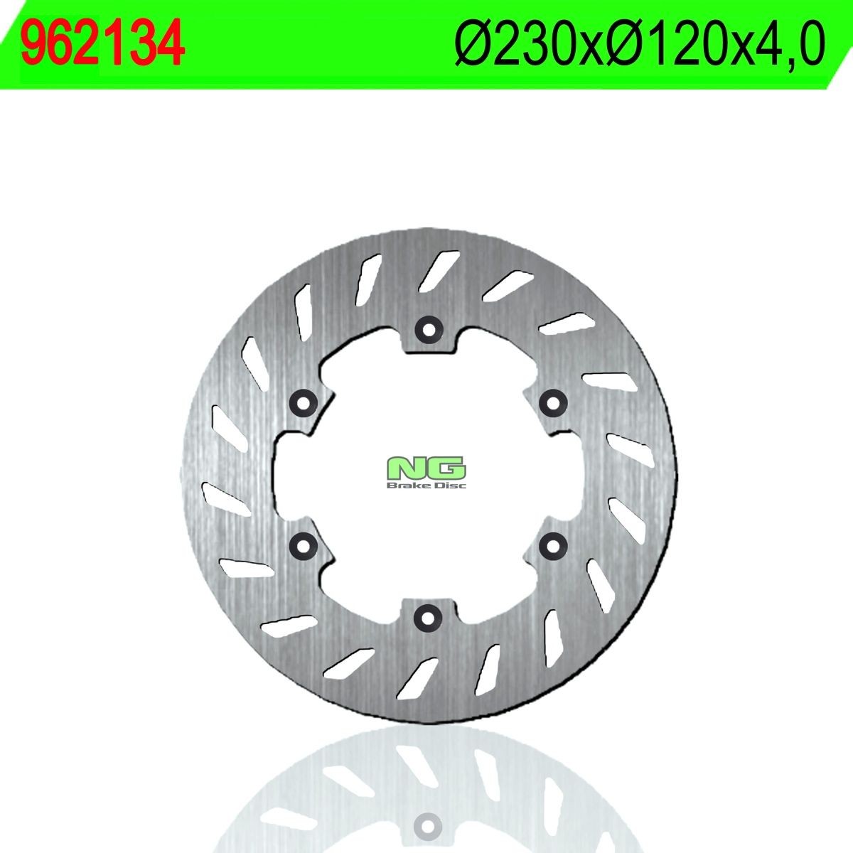 Disco de freno NG 134 Ø230 x Ø120 x 4