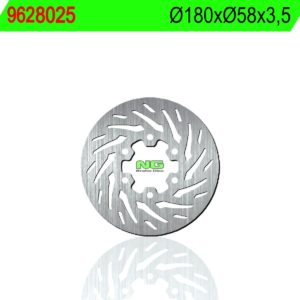 Disco de freno NG 8025 Ø180 x Ø58 x 4