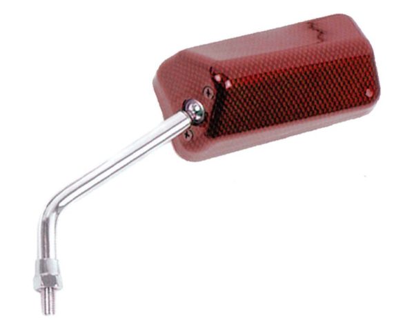 Espejo Exposicion F1 M8 Izdo. Rojo Brill