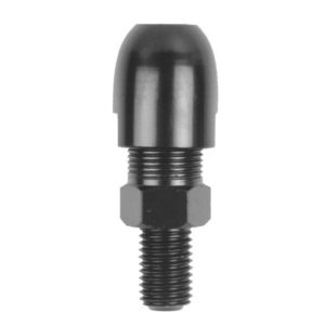 Adaptador-pinza M10/125 R/Dcha negro