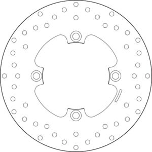 HONDA - Disco de freno Brembo 68B40797 -