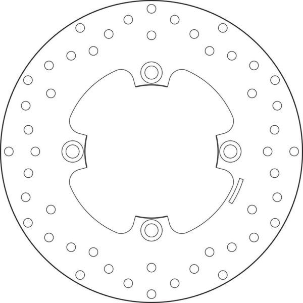 HONDA - Disco de freno Brembo 68B40797 -