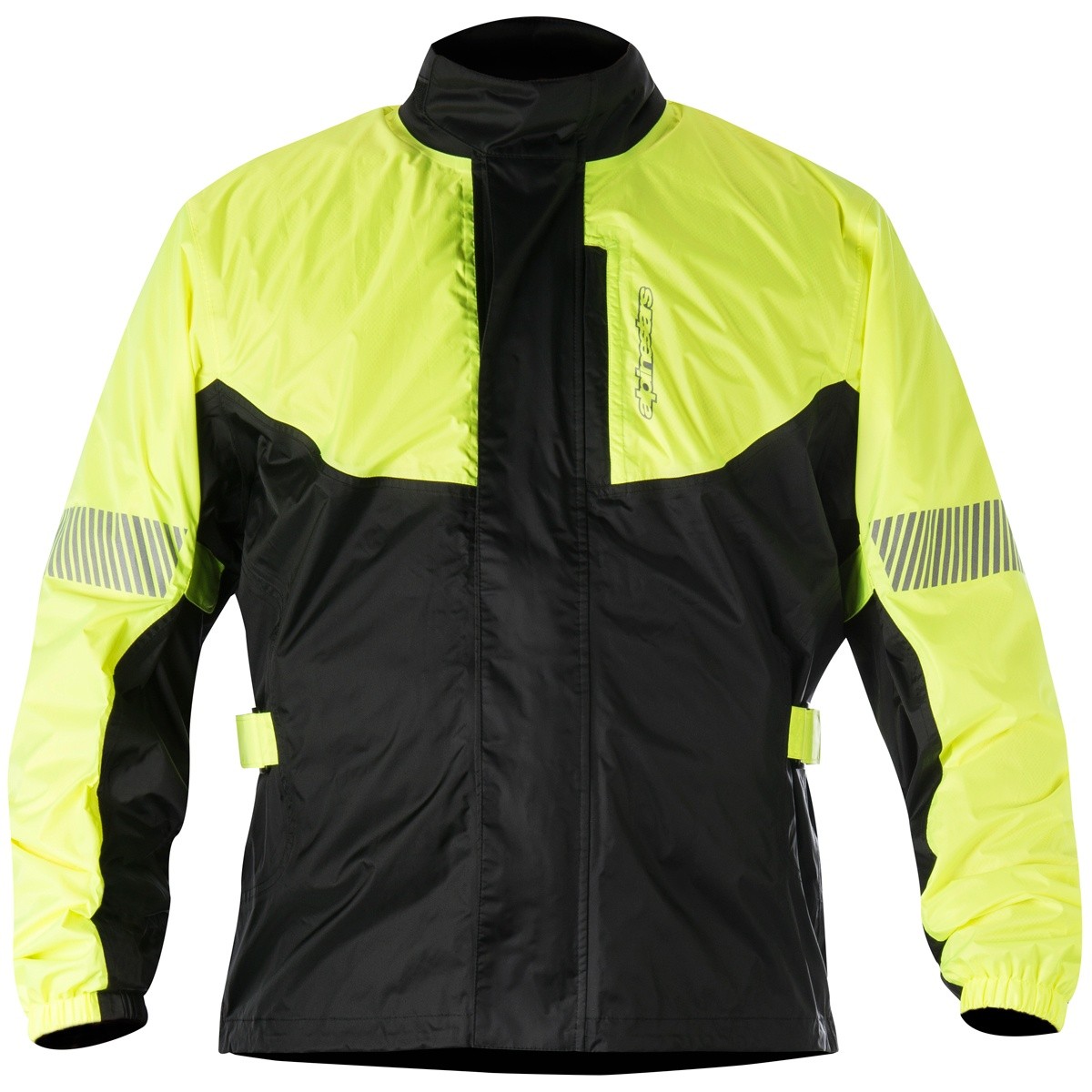 Chaqueta de lluvia impermeable Alpinestars Hurricane Yellow Black - Cano Sport