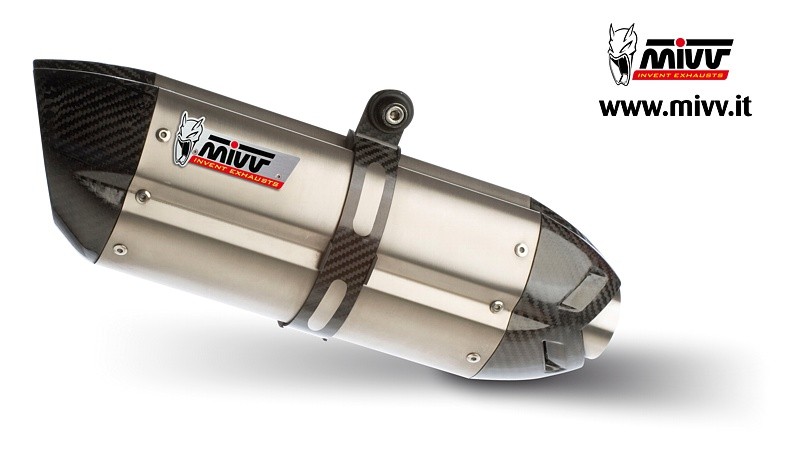 Mivv Suono acero inox, copa carbono Monster 1100 2008-2010