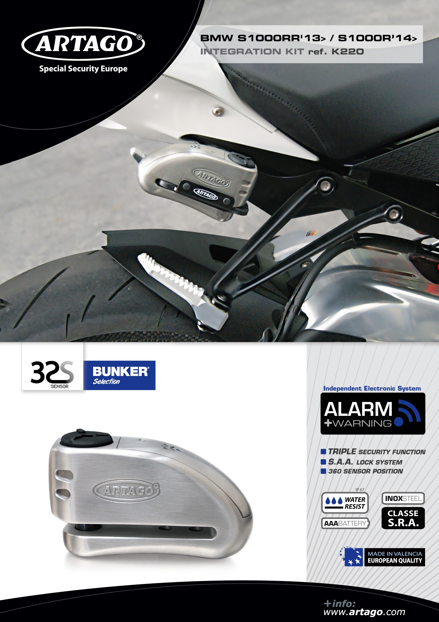 KIT INTEGRACION 32 BMW S1000RR ?13