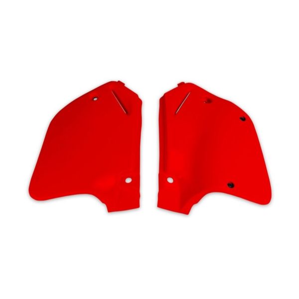 Paneles laterales traseros UFO Honda rojo HO02654-067