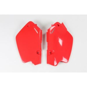 Paneles laterales traseros UFO Honda rojo HO03626-070