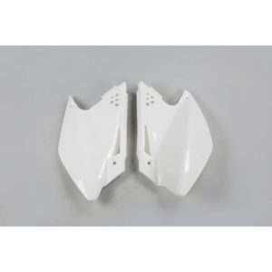 Paneles laterales traseros UFO Kawasaki blanco KA03768-047