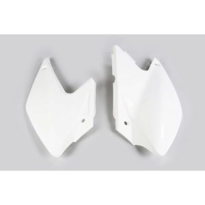 Paneles laterales traseros UFO Kawasaki blanco KA03790-047