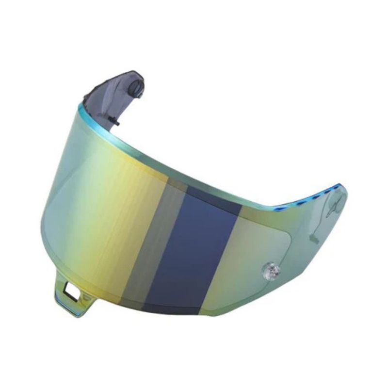 PANTALLA SUPERTECH R10 ALPINESTARS DARK GOLD MIRROR