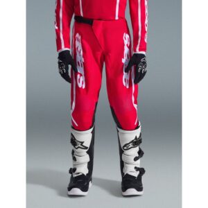 Pantalón Alpinestars FLUID APEX YOUTH  RED WHITE