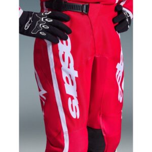 Pantalón Alpinestars FLUID APEX YOUTH  RED WHITE