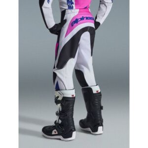 Pantalón Alpinestars FLUID GRID  YOUTH  BLACK LIGHT GRAY PURPLE