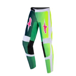 Pantalón Alpinestars FLUID PORTL YOUTH  GREEN WHITE BLACK