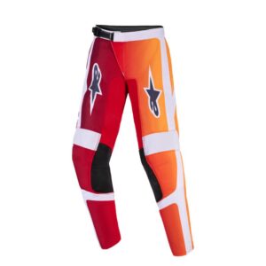 Pantalón Alpinestars FLUID PORTL YOUTH  RED LIGHT GRAY DARK GRAY