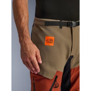 Pantalón Alpinestars HALO PRO DS XF LAMINATED WALNUT RUST BLACK