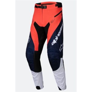 Pantalón Alpinestars PRO-DURA NAVY HOT ORANGE WHITE