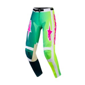Pantalón Alpinestars RACER PORTL GREEN WHITE BLACK
