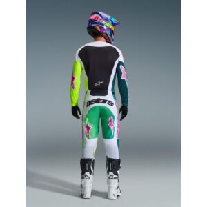 Pantalón Alpinestars RACER PORTL GREEN WHITE BLACK