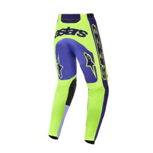 Pantalón Alpinestars RACER PORTL PURPLE YELLOW FLUO