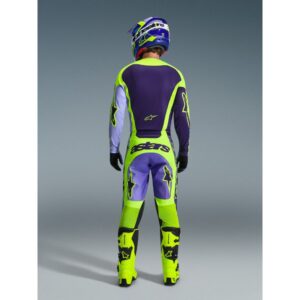 Pantalón Alpinestars RACER PORTL PURPLE YELLOW FLUO