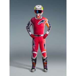 Pantalón Alpinestars RACER PORTL RED LIGHT GRAY DARK GRAY