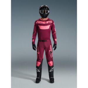 Pantalón Alpinestars RACER RIWAY DARK RED CORAL