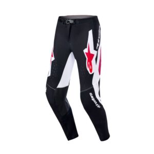 Pantalón Alpinestars SUPERTECH AFD VISTA BLACK RED WHITE
