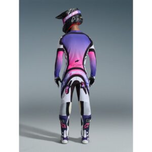 Pantalón Alpinestars SUPERTECH AFD VISTA WHITE PURPLE BLACK