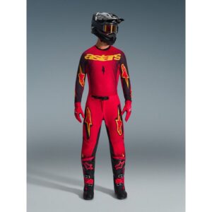 Pantalón Alpinestars SUPERTECH SCENZ RED BLACK YELLOW