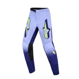Pantalón Alpinestars SUPERTECH SCENZ YOUTH PURPLE YELLOW FLUO