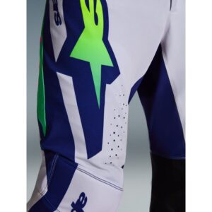 Pantalón Alpinestars SUPERTECH VISTA LIGHT GRAY YELLOW FLUO BLUE