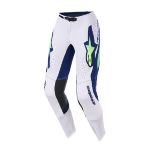 Pantalón Alpinestars SUPERTECH VISTA LIGHT GRAY YELLOW FLUO BLUE