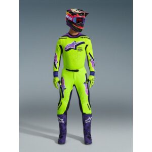 Pantalón Alpinestars SUPERTECH VISTA SULPH YLW MAGENTA DARK GREEN